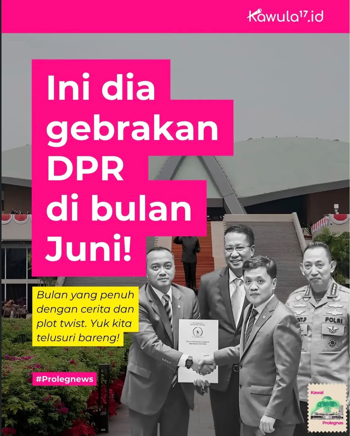 Bulan yang penuh cerita dan plot twist. Yuk, telusuri bareng!